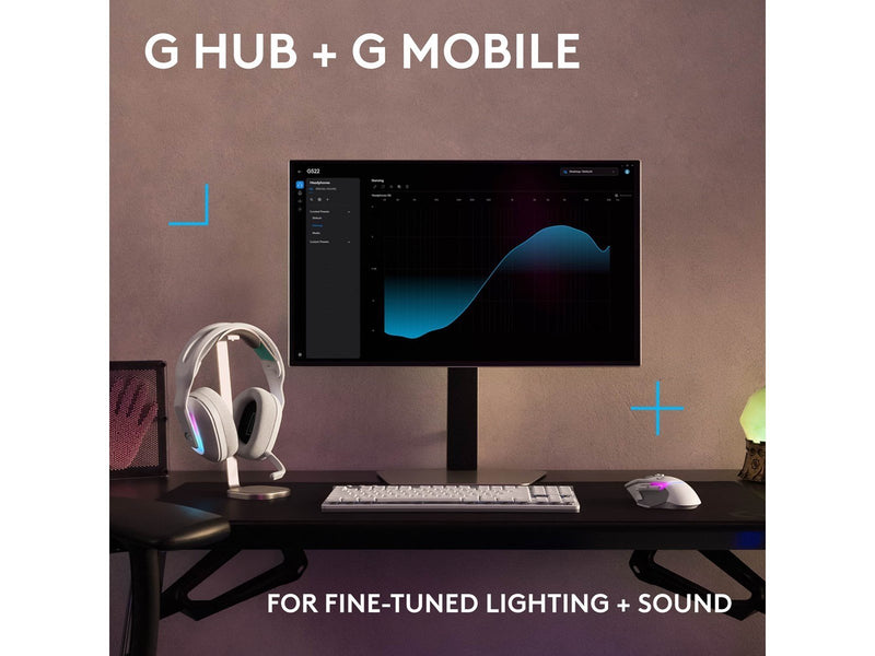 Logitech G522 LIGHTSPEED Wireless Gaming Headset - Weiß