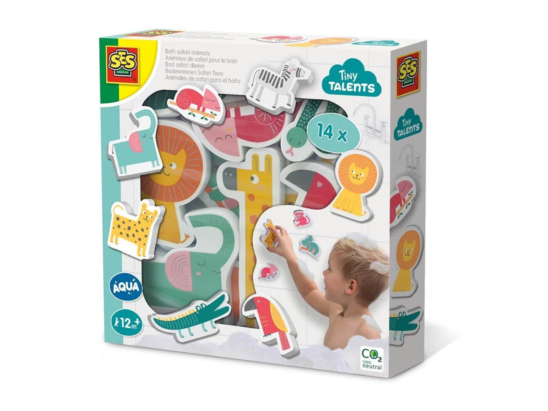 SES Creative Tiny Talents Bath Safari Animals