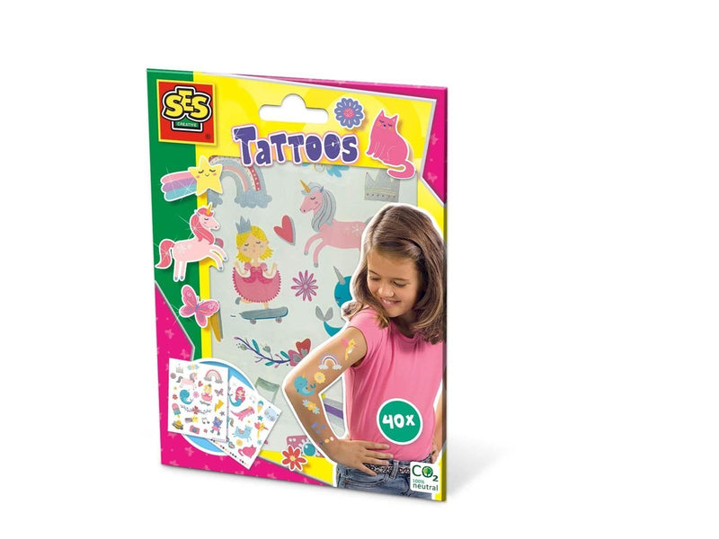 SES Creative Tattoos for Children - Fairytales
