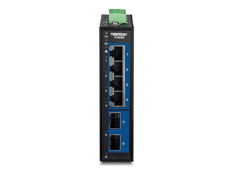 TRENDnet TI-G5062 - Version v1.0R - switch - industrial - 6 ports - TAA Compliant