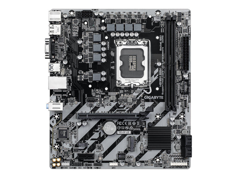 GIGABYTE H810M S2H - motherboard - micro ATX - LGA1851 Socket - H810 Mainboard - Intel H810 Express - Intel LGA1851 socket - DDR