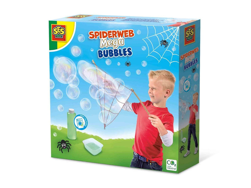 SES Creative Spider Web Mega Bubbles