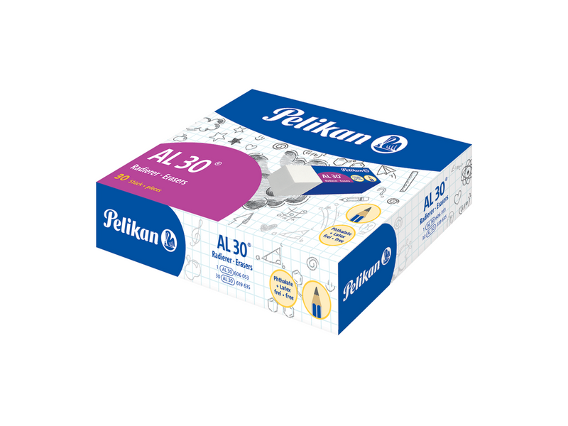 Pelikan Radierer AL 30®, WAA113, 43 x 12 x 17 mm