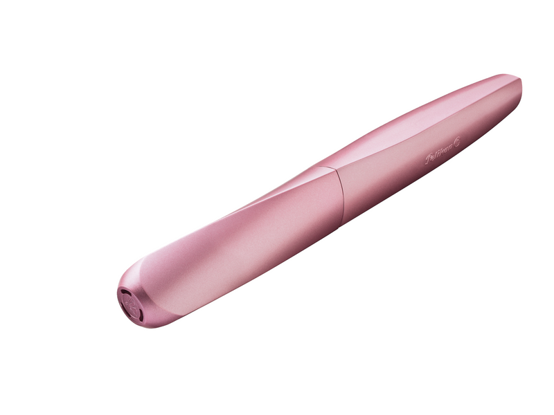 Pelikan Twist® Tintenroller für Rechts- und Linkshänder, Girly Rose