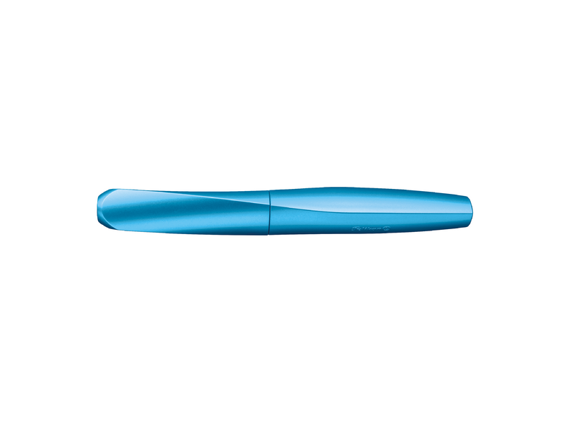 Pelikan Twist® Tintenroller für Rechts- und Linkshänder, Frosted Blue