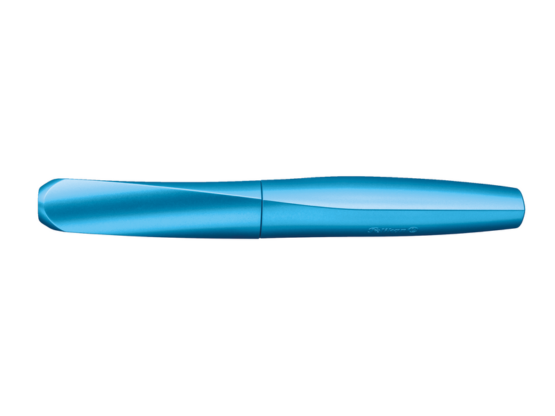Pelikan Twist® Tintenroller für Rechts- und Linkshänder, Frosted Blue