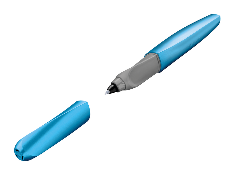 Pelikan Twist® Tintenroller für Rechts- und Linkshänder, Frosted Blue