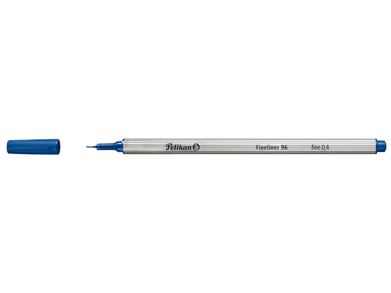 Pelikan Fineliner 96, blau, Faltschachtel mit 10 Stück