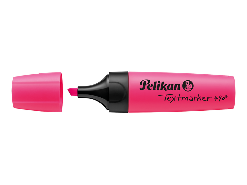 Pelikan Textmarker 490®, Set aus 4 Neon-Farben im Etui