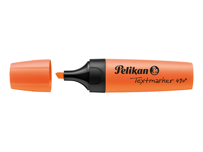 Pelikan Textmarker 490®, Set aus 4 Neon-Farben im Etui