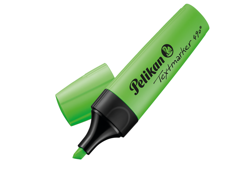 Pelikan Textmarker 490®, Set aus 4 Neon-Farben im Etui