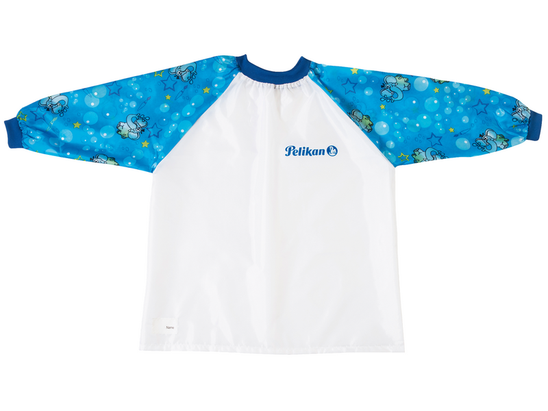Pelikan Malschürze mit Klettverschluss und Aufhängerschlaufe, Blau
