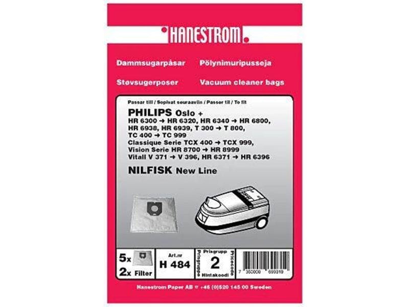 hanestroem Vacuum Cleaner Bags - 5 pcs