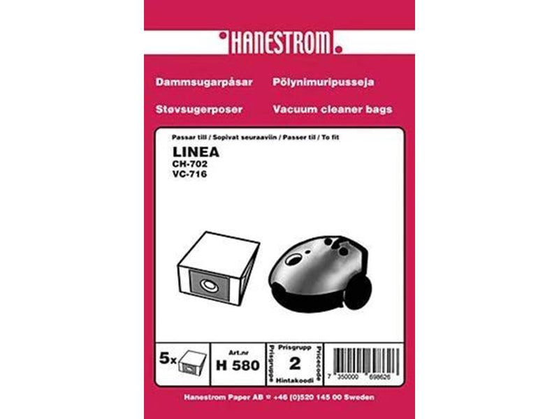 hanestroem Vacuum Cleaner Bags - 5 pcs