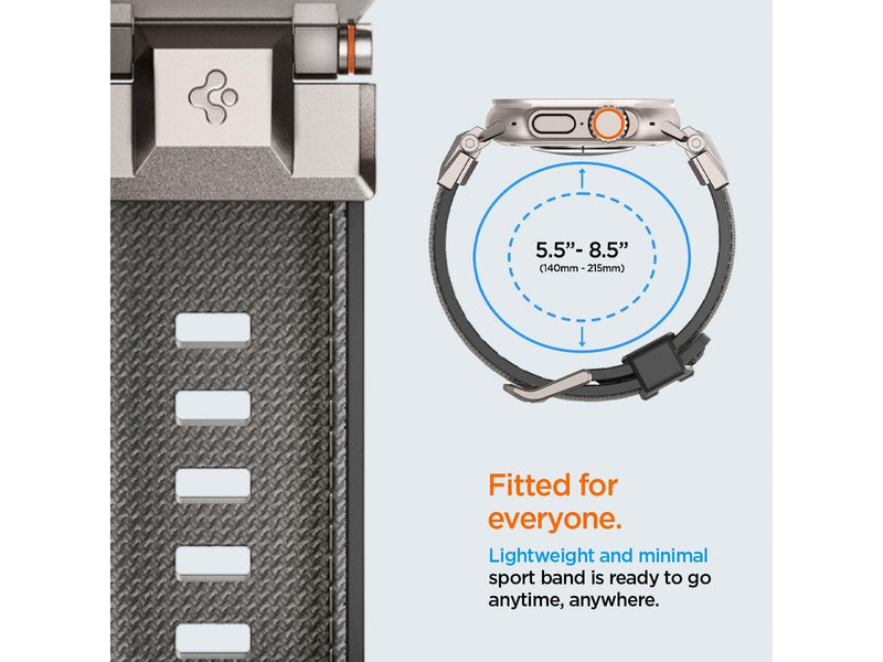 Spigen DuraPro Armor gray - Apple Watch 49mm/46mm/45mm/44mm