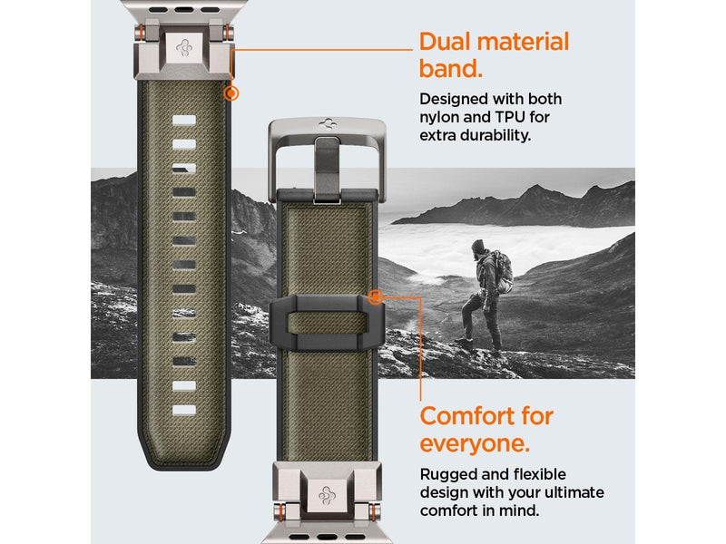 Spigen DuraPro Armor military green - Apple Watch 49mm/46mm/45mm/44mm