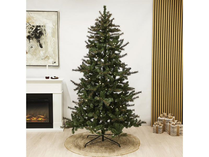 NORDIC WINTER Christmas tree artificial PVC - 150x106 cm - "FRYD" Class A