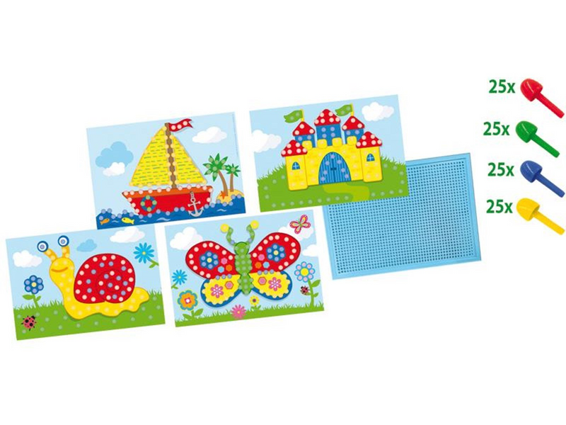 SES Creative Mosaic Board with Cards