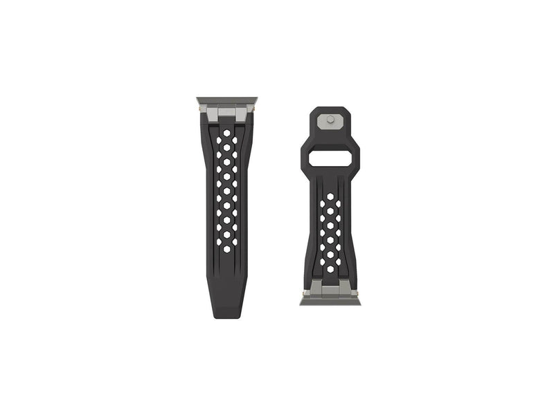 UAG Monarch Strap black/titanium - Apple Watch 49mm/46mm/45mm/44mm/42mm