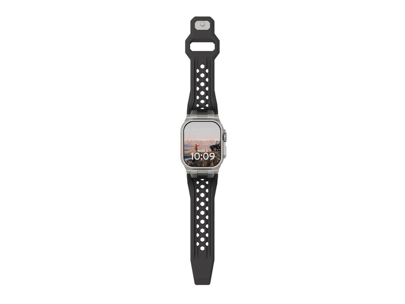 UAG Monarch Strap black/titanium - Apple Watch 49mm/46mm/45mm/44mm/42mm