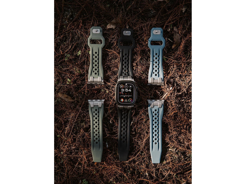 UAG Monarch Strap black/titanium - Apple Watch 49mm/46mm/45mm/44mm/42mm