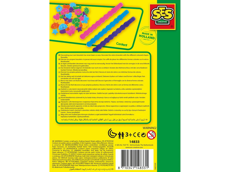 SES Creative Velcro Bracelets