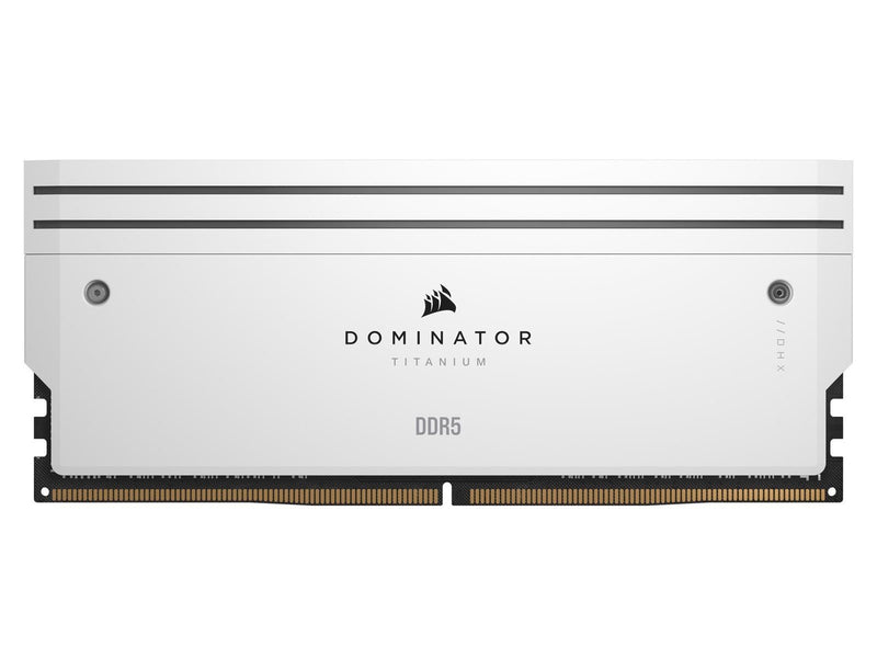 Corsair Dominator Titanium DDR5-6000 - 32GB - CL30 - Dual Channel (2 pcs) - AMD EXPO & Intel XMP - Weiß mit RGB