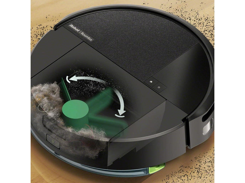 iRobot Roboter Staubsauger Roomba Combo 205 AutoCompact Saugroboter – Schwarz