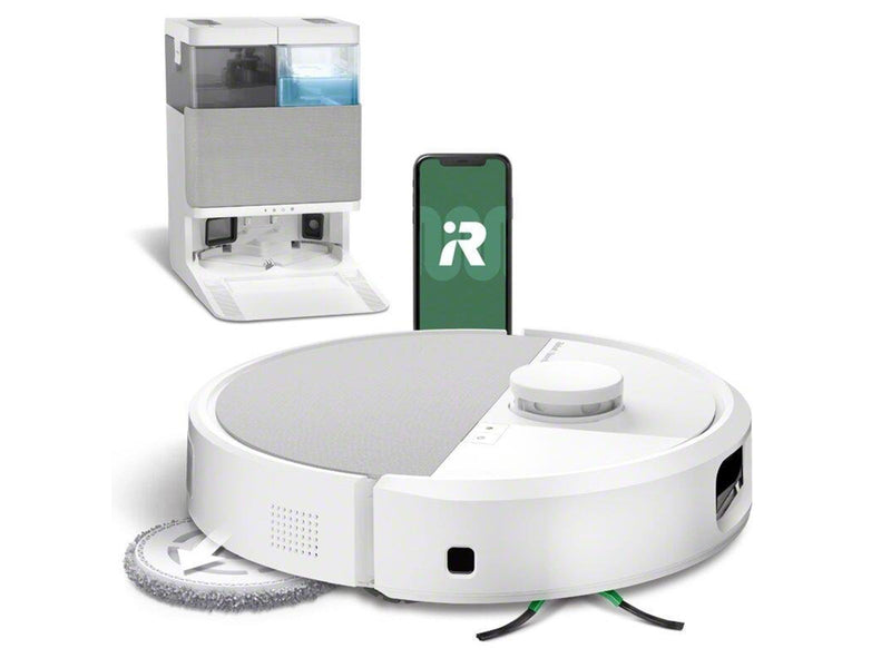 iRobot Roboter Staubsauger Roomba Combo 505 Combo Plus Saugroboter – Weiß