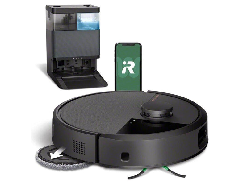 iRobot Roboter Staubsauger Roomba Combo 505 Combo Plus Saugroboter – Schwarz