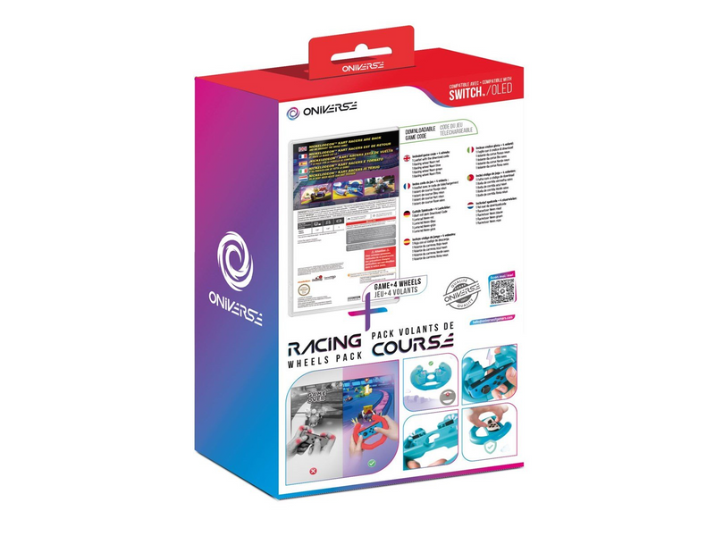 Oniverse Nickelodeon Kart Racers 2: Grand Prix Wheels Bundle - Wheel - Nintendo Switch