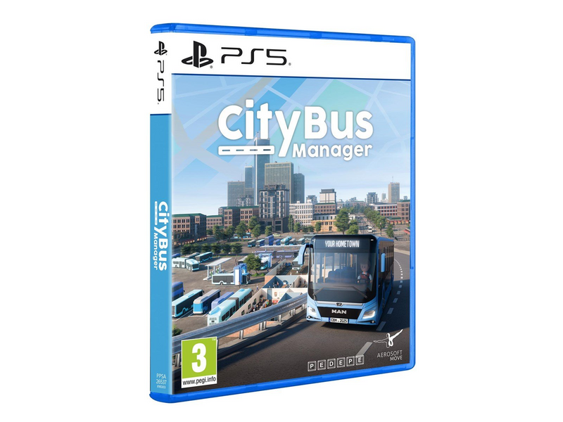 City Bus Manager - Sony PlayStation 5 - Simulator - PEGI 3