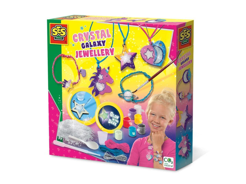 SES Creative Crystal Galaxy Jewellery