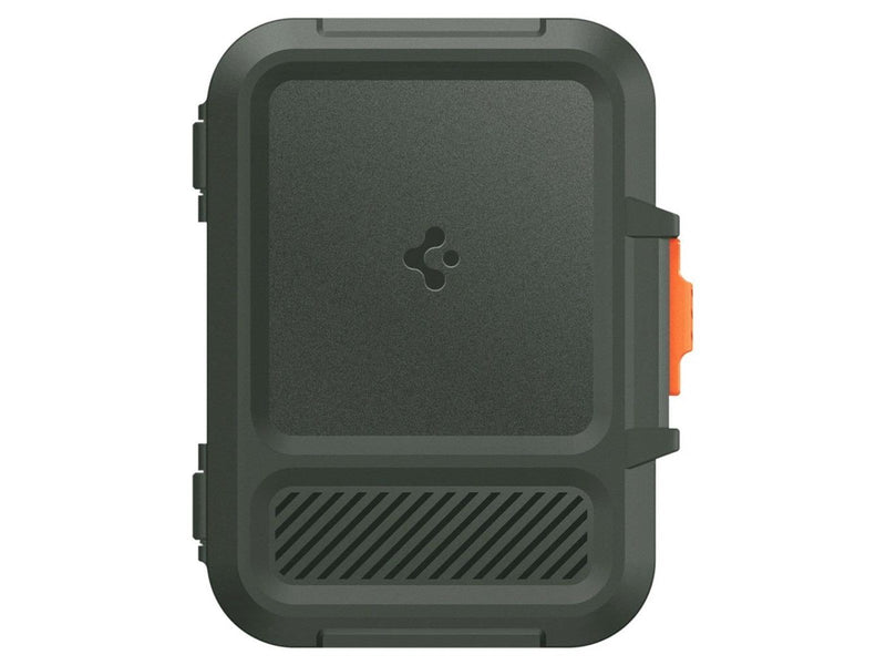 Spigen iPhone Lock Fit MagSafe Wallet military green