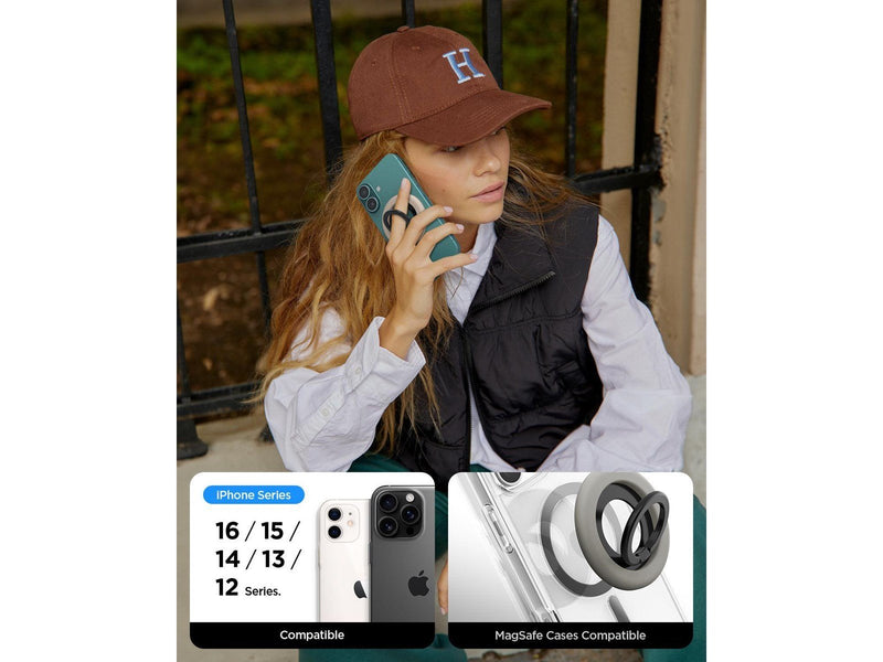 Spigen Nano Pop MagSafe Phone Holder truffle grey
