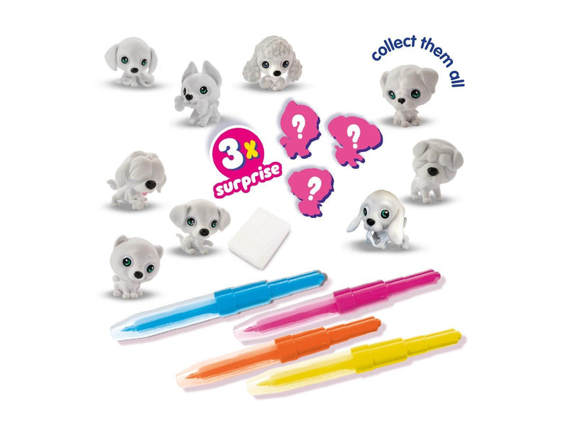 SES Creative Blow Airbrush Pens - Puppies Surprise - 3x