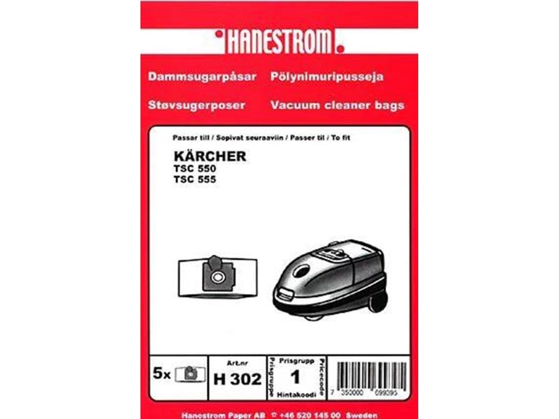 hanestroem Vacuum Cleaner Bags - 5 pcs