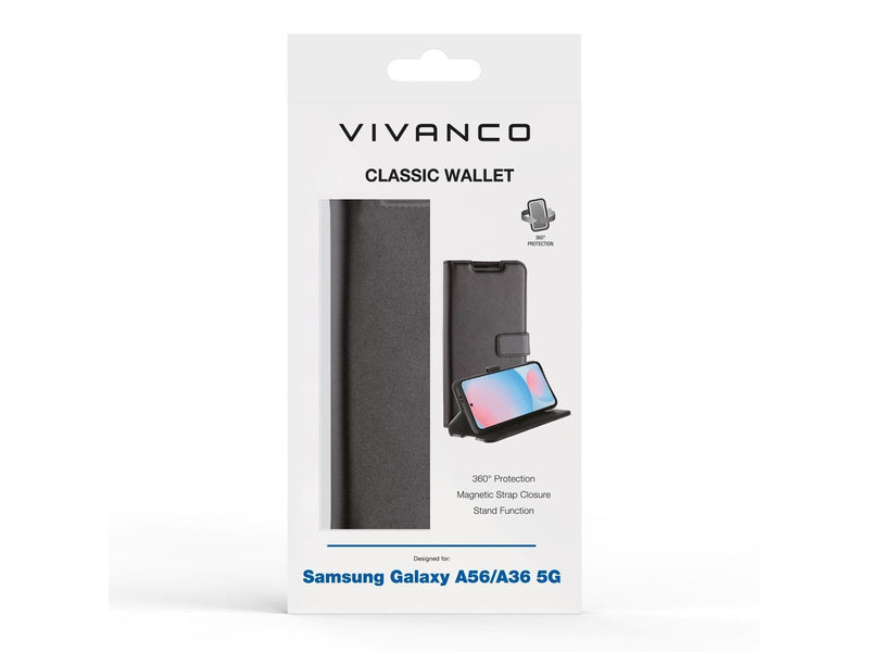 Vivanco Classic Wallet Samsung Galaxy A56/A36 Black