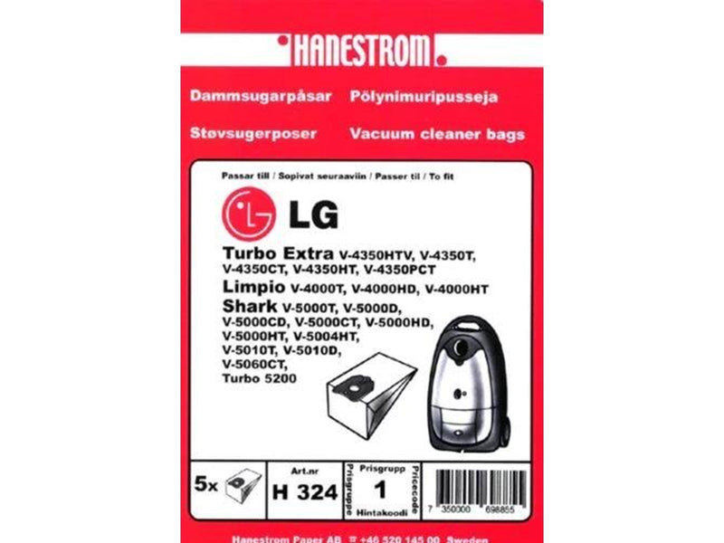 hanestroem Vacuum Cleaner Bags - 5 pcs