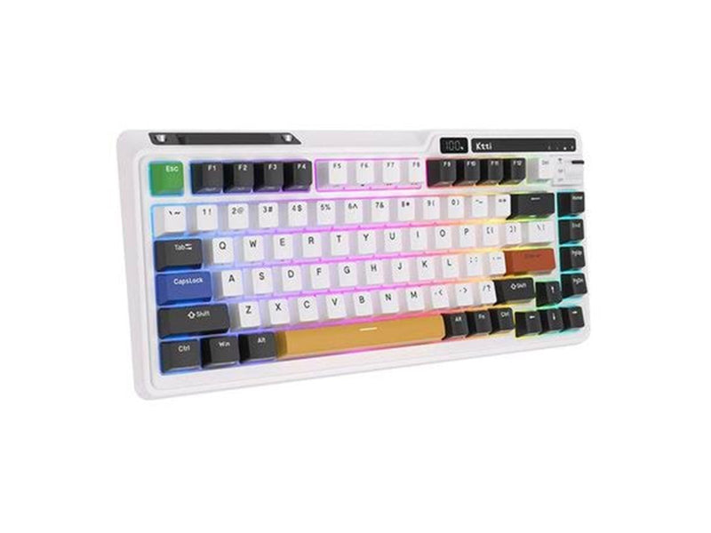Royal Kludge Wireless mechanical K75 Pro RGB Eternity Switch - Gaming Tastaturen - Weiss