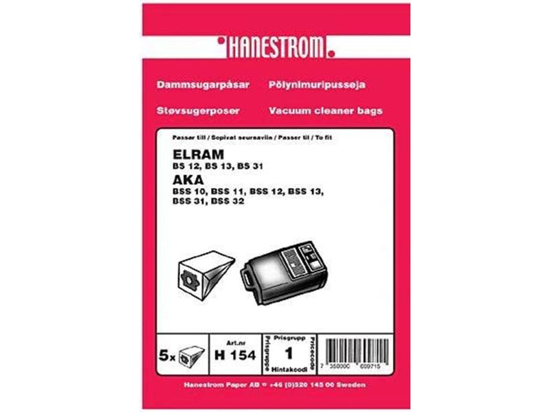 hanestroem Vacuum Cleaner Bags - 5 pcs