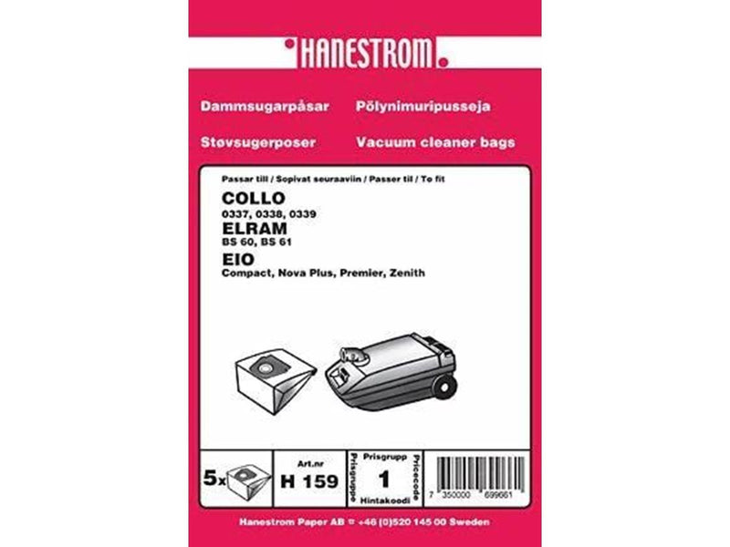 hanestroem Vacuum Cleaner Bags - 5 pcs