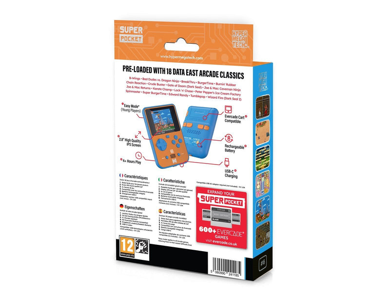 Hyper Mega Tech! Super Pocket Data East Edition