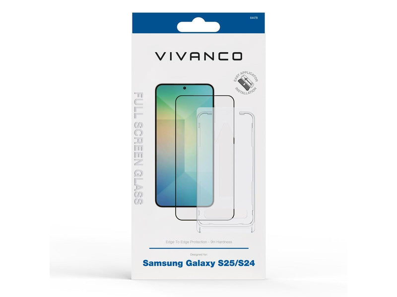 Vivanco Full Screen Protective Glass Samsung Galaxy S25/S24