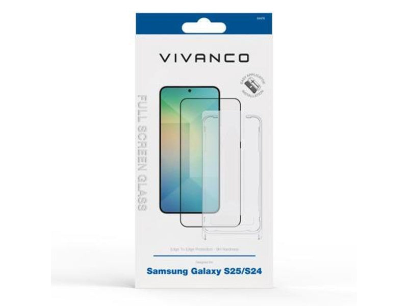 Vivanco Full Screen Protective Glass Samsung Galaxy S25/S24