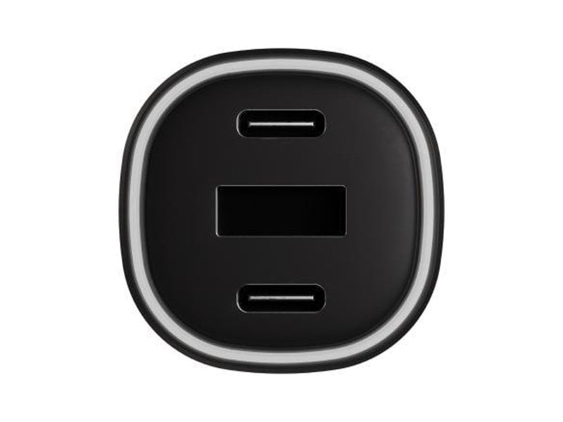 Vivanco Super fast 60W Car charger 2xUSB-C 30W/USB-A 18W