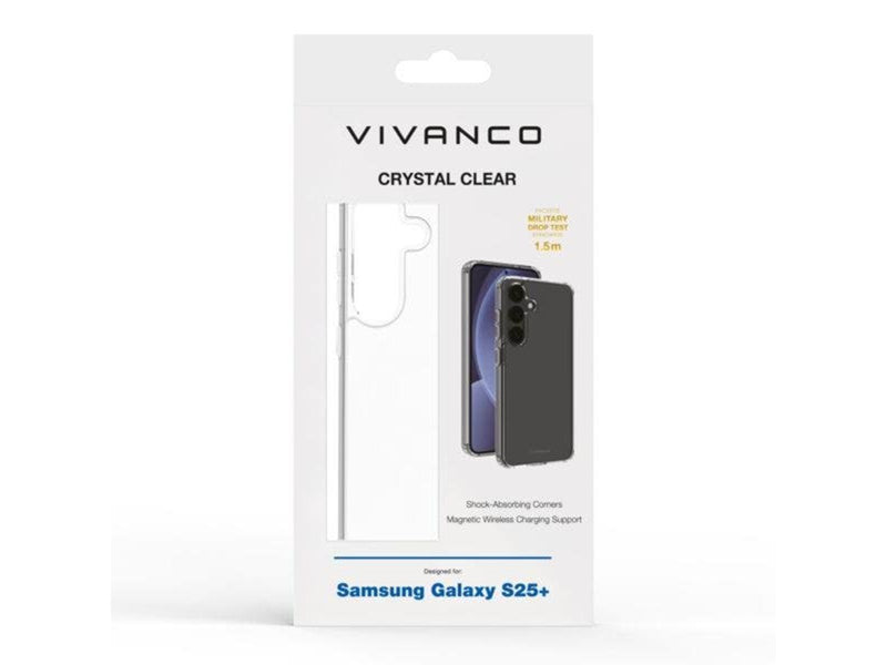 Vivanco Crystal Clear Cover Samsung Galaxy S25+