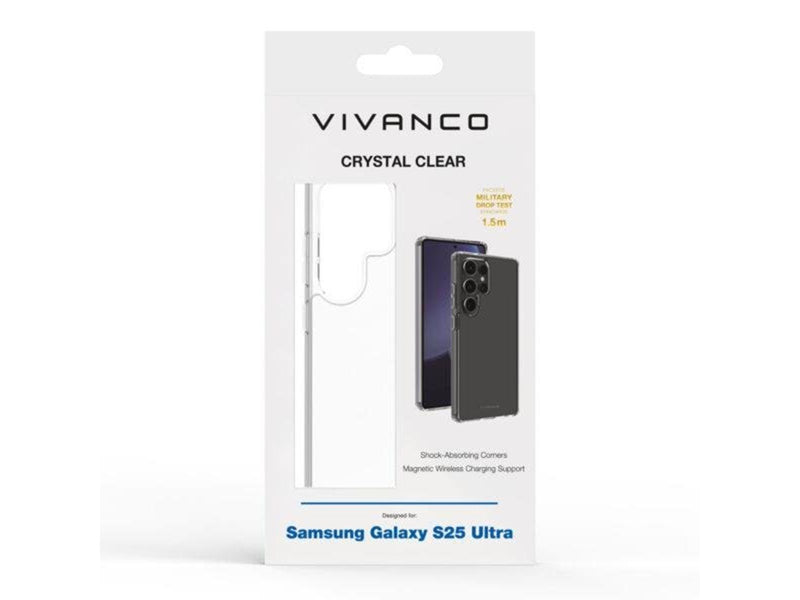 Vivanco Crystal Clear Cover Samsung Galaxy S25 Ultra