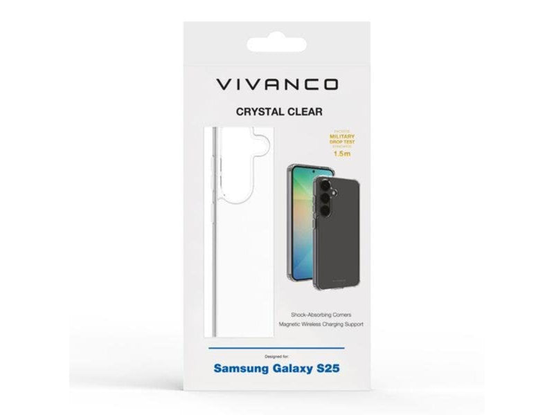 Vivanco Crystal Clear Cover Samsung Galaxy S25+