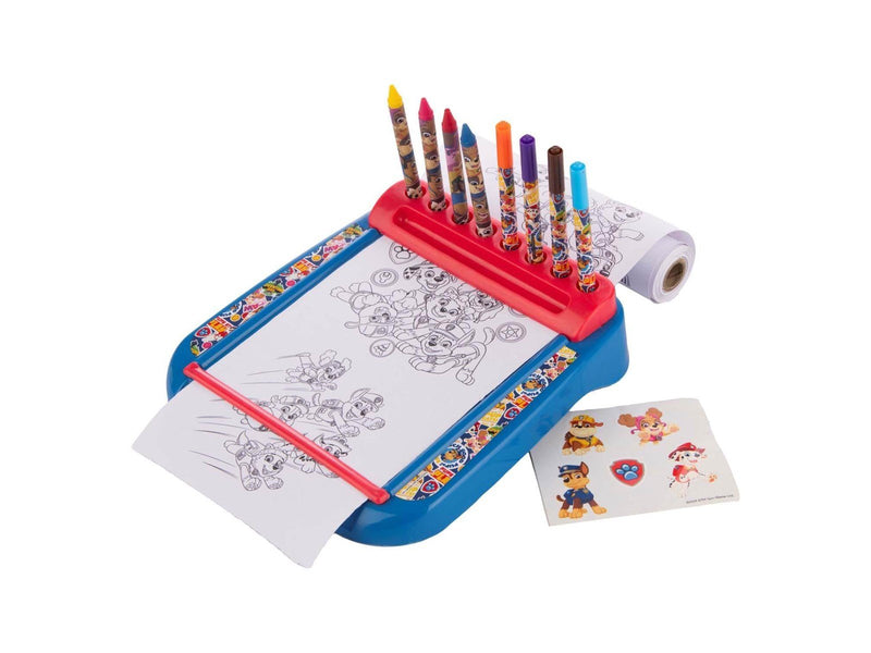 Sambro PAW Patrol Drawing Board with Roll Coloring Set 12 pcs.